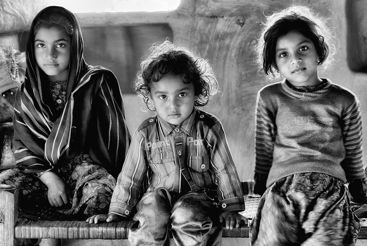 Gujjar children