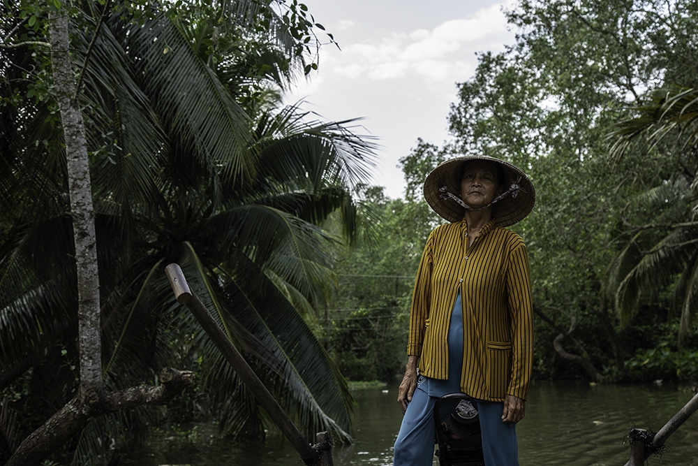An ordinary day along the Mekong River