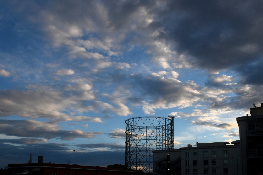 The lights of a fleeting time n°1_Gasometer of Rome