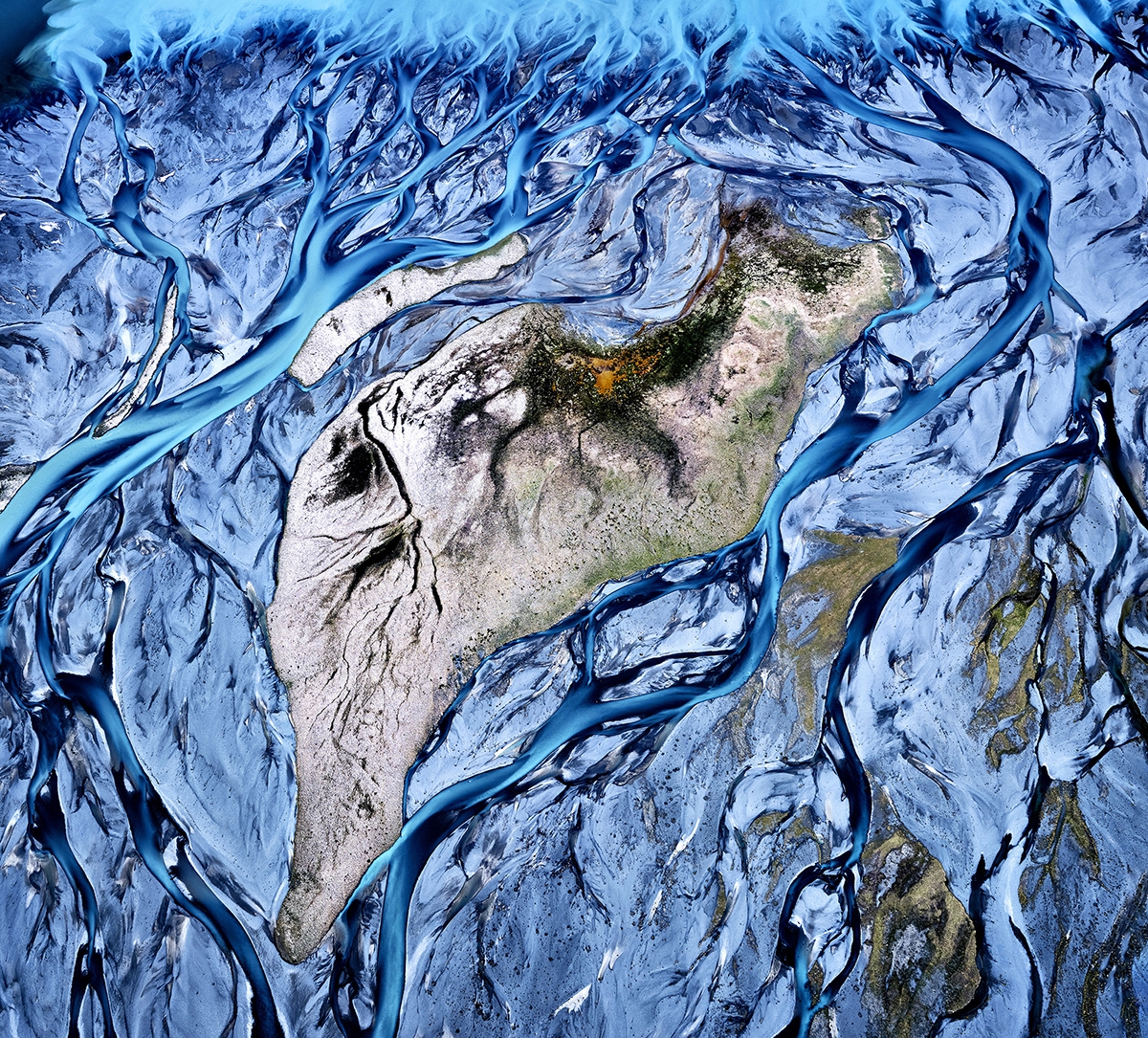 Glacial blue