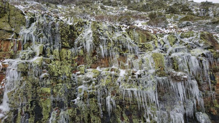 Landscape in the Sierra de Francia. Salamanca